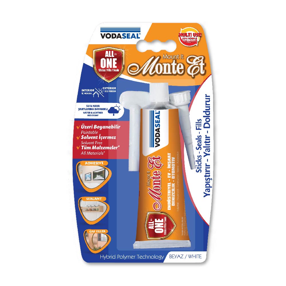 VODASEAL MONTE - ET HYBRID POLYMER YAPISTIRICI - 75 GR - TÜP